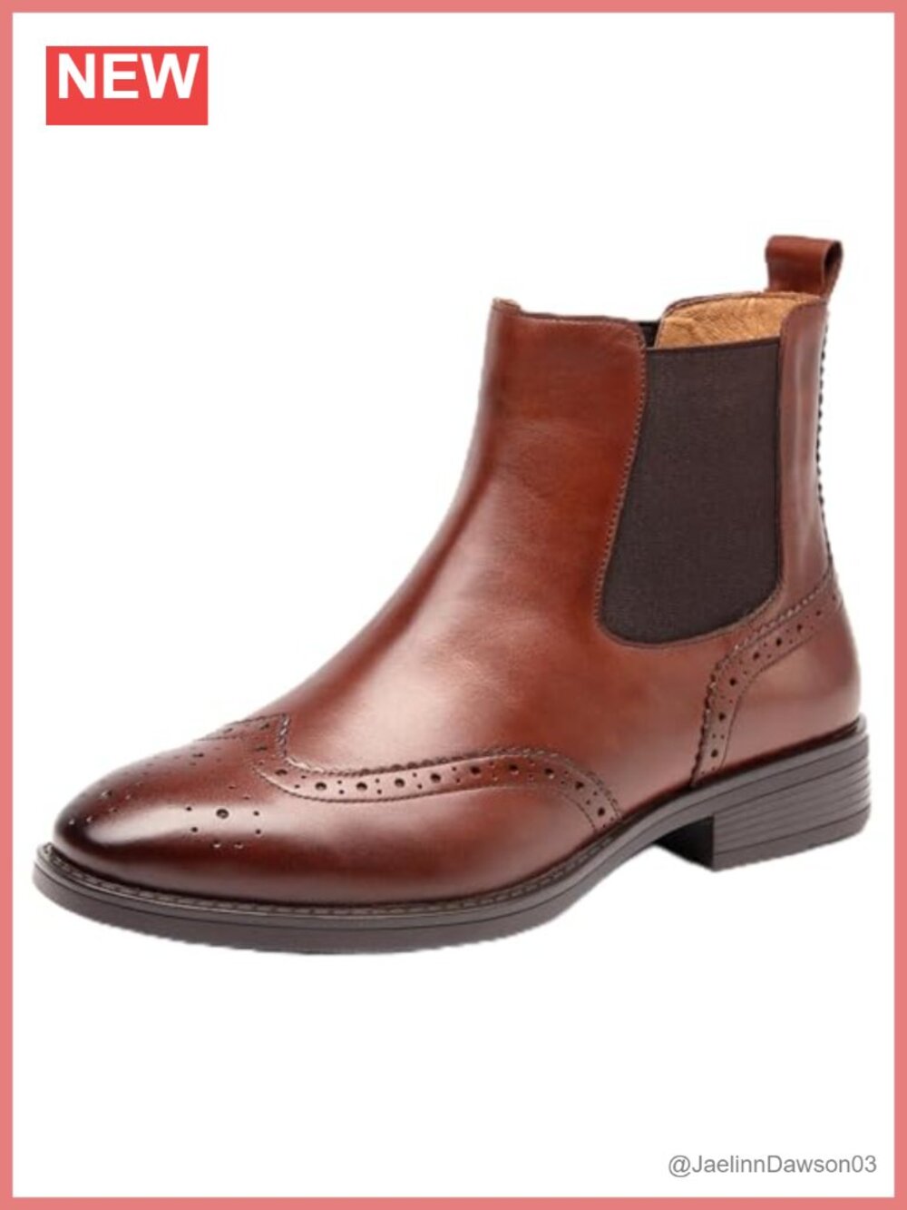 Women's Leather Chelsea Ankle Boots Faux Fur Lining Winter Comfort
